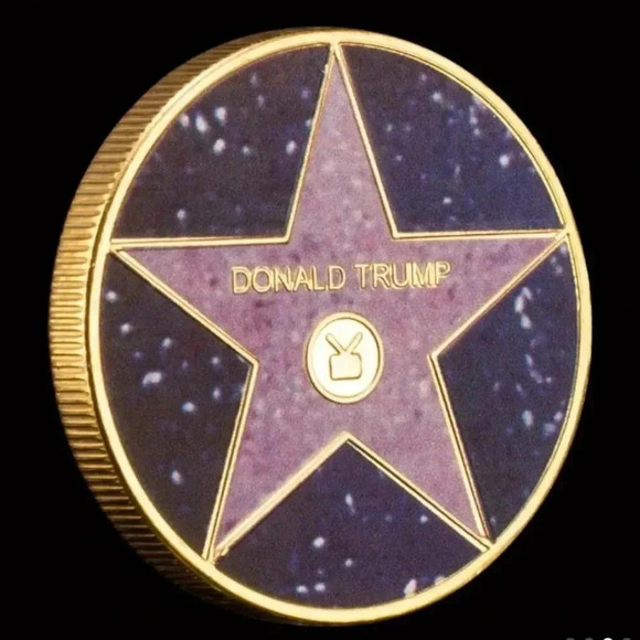 Purple Star Collectible Coin US President Collection coin. NWT.. - Picture 2 of 5